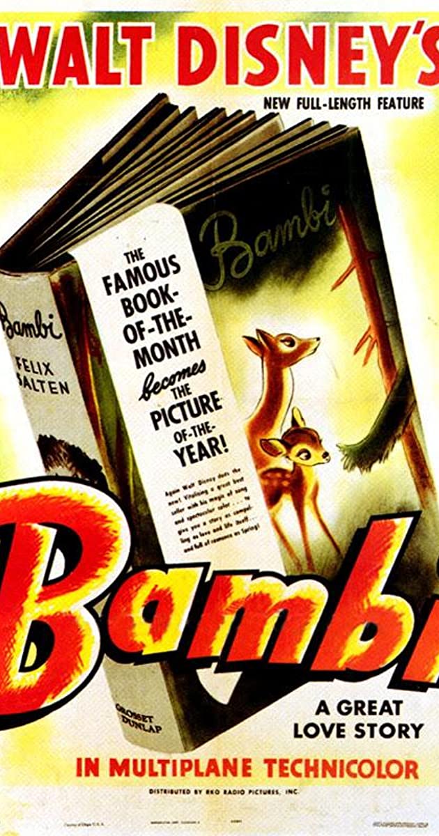 ดูหนังออนไลน์ Bambi 1 (1942) กวางน้อยแบมบี้