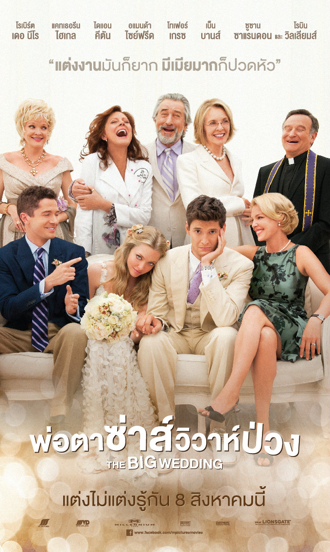ดูหนังออนไลน์ The Big Wedding (2013)พ่อตาซ่าส์วิวาห์ป่วง