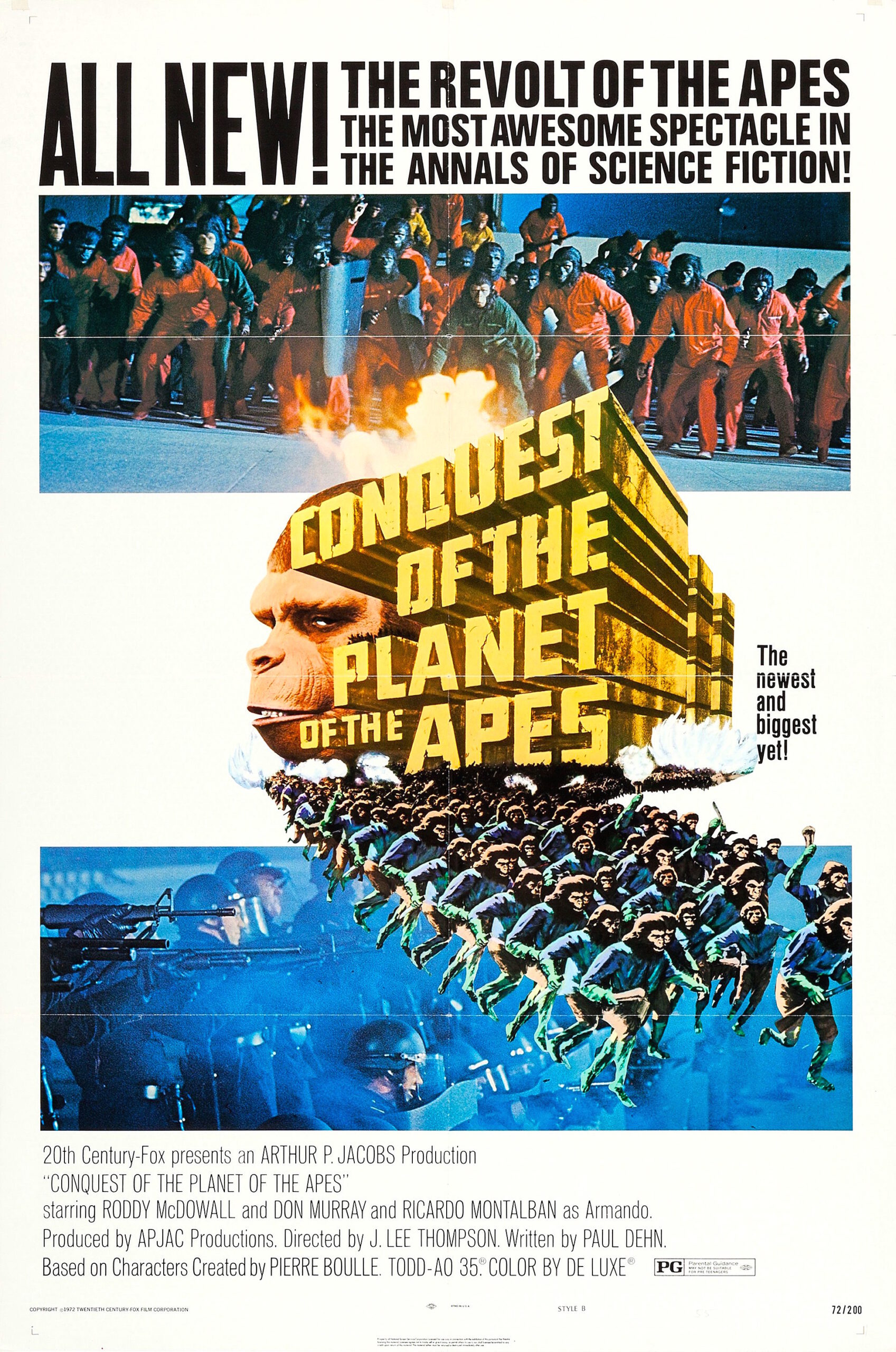 ดูหนังออนไลน์ฟรี Conquest of the Planet of the Apes (1972) มนุษย์วานรตลุยพิภพ (Soundtrack)